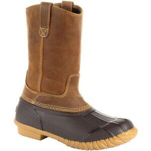 Georgia Unisex 10" Marshland Pull-On Duck Boot